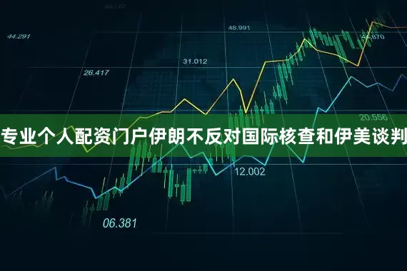 专业个人配资门户伊朗不反对国际核查和伊美谈判